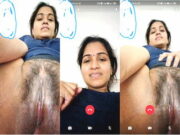 Desi Bhabhi Shows her Pussy On VC