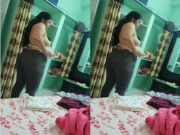 Desi Bhabhi Wearing Cloths