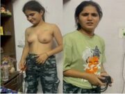 Desi Girl Wearing Cloths