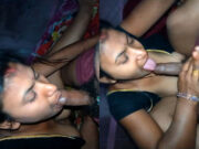 Horny Indian Bhabhi Blowjob and Ridding Dick